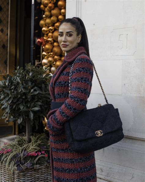 chanel 19 bag on celebrities|chanel 19 bag small.